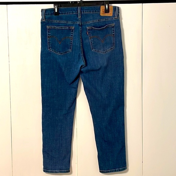 Levi Strauss Waist Size 31 Blue Boyfriend Jeans - Picture 2 of 8